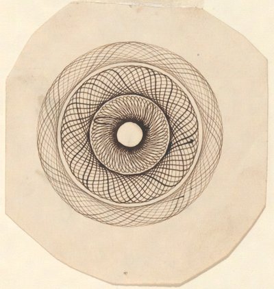 Sans titre (Motif décoratif circulaire) - Unknown