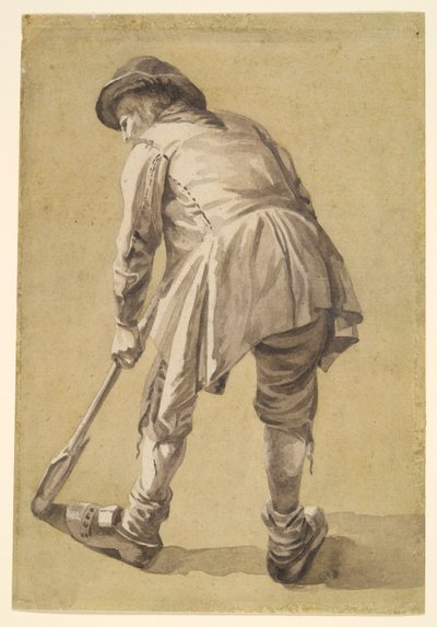 Sans titre [paysan creusant] - Unknown