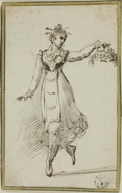 Jeune femme dansant - Unknown