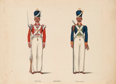 10e Infanterie indigène de Madras et l