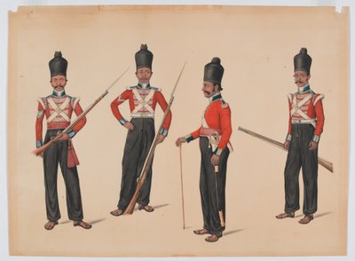 40e Infanterie indigène de Madras - Unknown artist