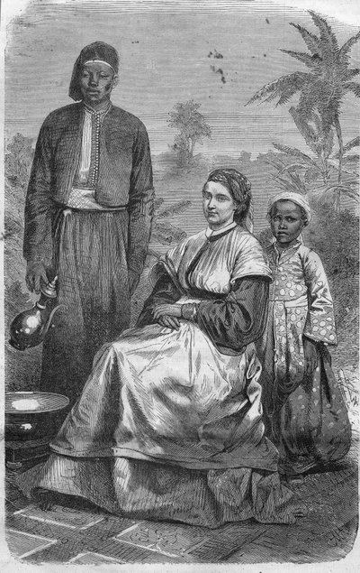 ALEXANDRINE PÉTRONELLA FRANCINA TINNE (1839-1869). Voyageuse néerlandaise, assassinée en Afrique centrale par les Touaregs. - Unknown artist