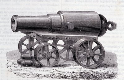 Un fusil Blakely - Le canon Blakely à l