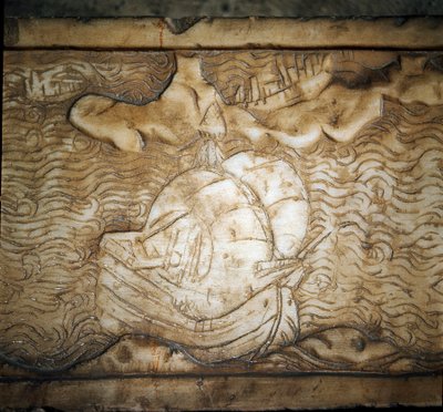 Un navire génois (détail) - Unknown artist