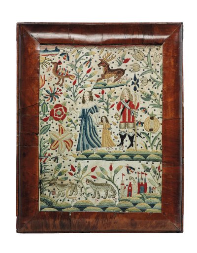 Une image de broderie William et Mary - Unknown artist