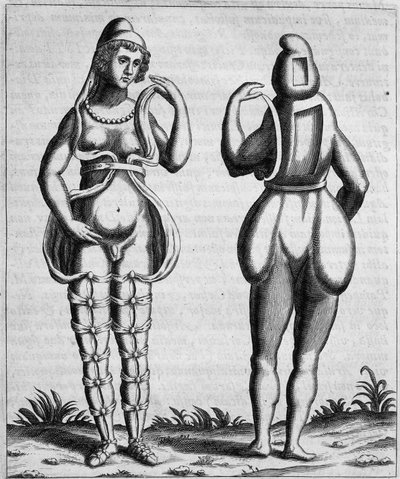 Un personnage entre féminin et masculin - dans « Mensae Isiaca » (discours de la Grande Mère des Dieux, ses sceaux, ses bijoux et ses amulettes et quelques-unes de ses figures) - Unknown artist