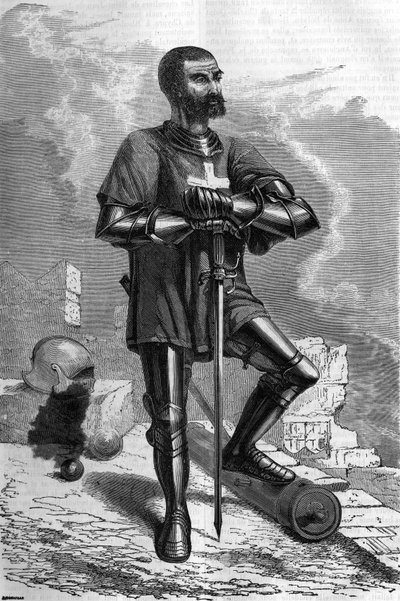 Un chevalier de la ville de Rhodes (Grèce), au XVIe siècle - Unknown artist