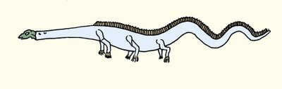 Représentation du monstre de Stronsay, il aurait été trouvé sur l