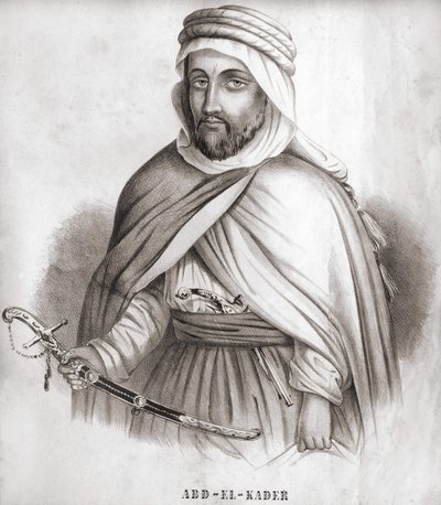 Abd el Kader (Abd El-Kader) (1807 - 1883), émir arabe d