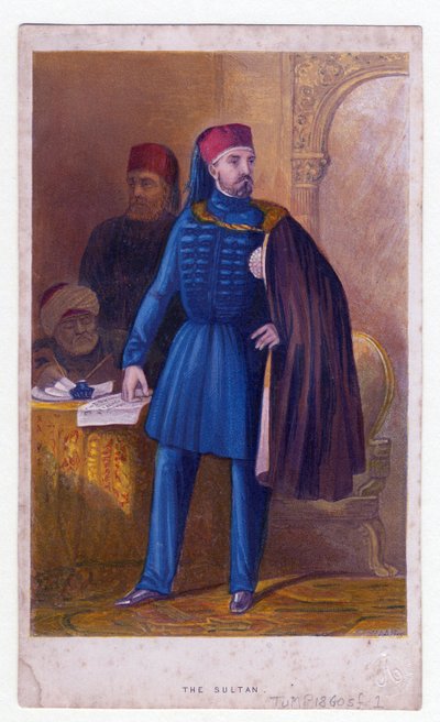 Abdulmecid Ier (Abdul Medjid, Abdul-Medjid) - Sultan Abdulmecid I (1823-1861) - Unknown artist