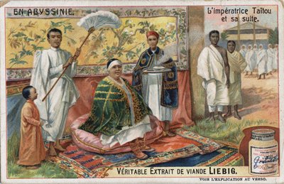 Impératrice abyssinienne Taytu Betul (Taitou - Unknown artist