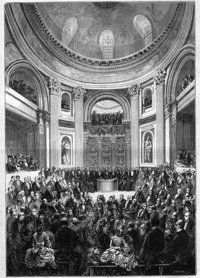 Académie française : réception d