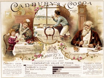 Publicité pour le cacao Cadbury : l