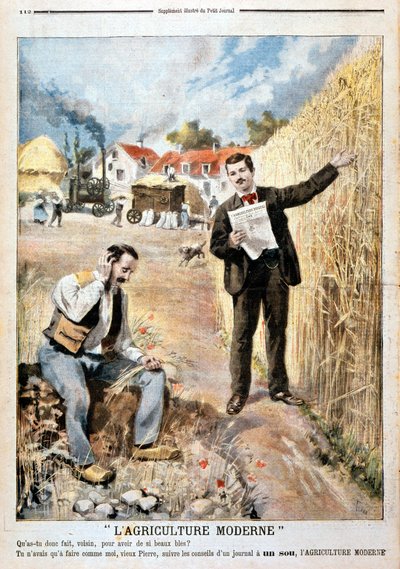 Publicité pour le journal "L