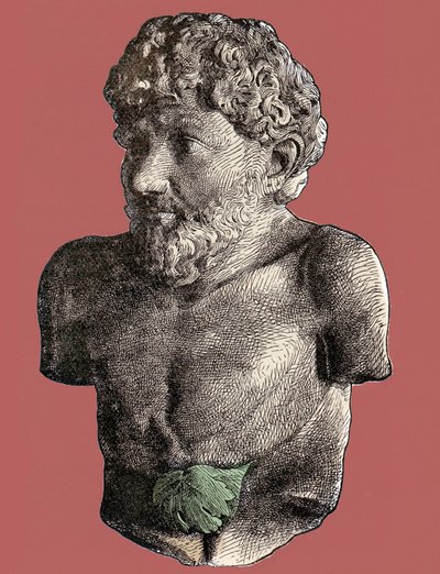 Ésope - Buste du fabuliste grec Esope (vers 620-vers 564 av. J.-C.) - Unknown artist