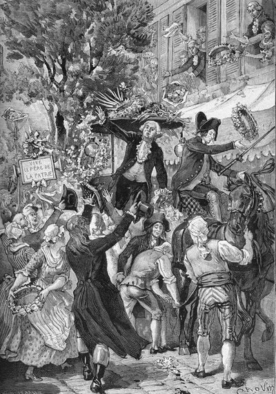 Aix-en-Provence (Bouches-du-Rhône, 13) (1789) : Honoré Gabriel Riqueti, comte de Mirabeau (1749-1791) lors de son élection comme député à l