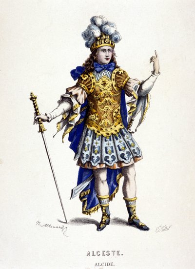 Alcide dans « Alceste (ou Le Triomphe d