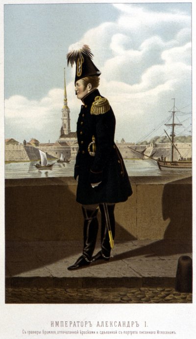 Alexandre 1er à Saint-Pétersbourg - dans "L