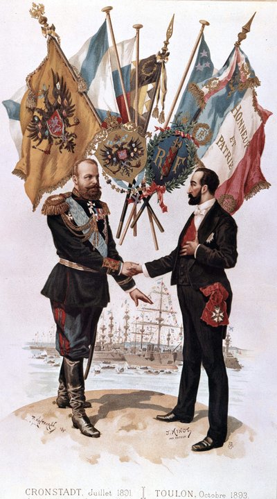 Alexandre III à la signature de l