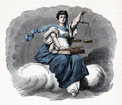 Allégorie de la Justice - 1882 - Unknown artist