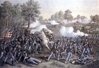 Guerre civile américaine - Unknown artist