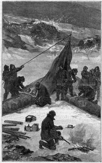 Expédition américaine à la baie de Lady Franklin (1881-1884) : sauvetage de l