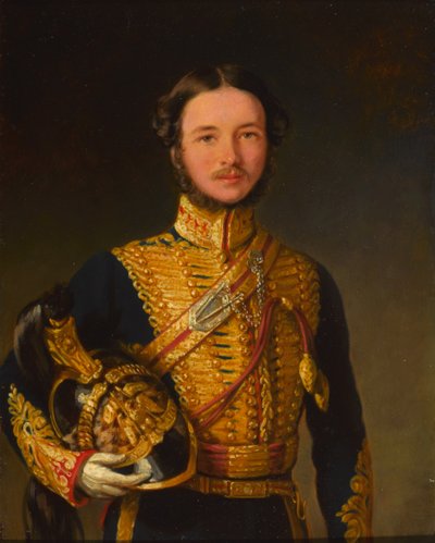 Un officier de la 1ère troupe, artillerie à cheval de Bombay - Unknown artist
