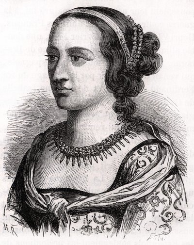 Anne de France, dite la Dame de Beaujeu (1461 - 1522). - Unknown artist