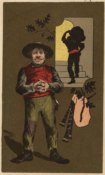 Chromolithographie anonyme, fin du XIXe siècle. - Unknown artist