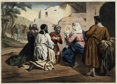 Gravure anonyme du milieu du 19ème siècle - Unknown artist