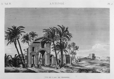 Antinoë : vue de l