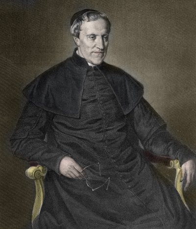 Portrait du prêtre et philosophe italien Antonio Rosmini Serbati (1797-1855) - Unknown artist