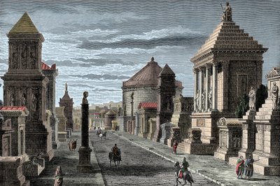 Voie Appienne à Rome - Unknown artist