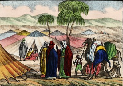 Caravane arabe en Algérie - Unknown artist