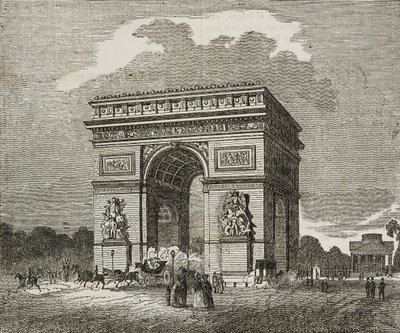 Arc de triomphe, Paris, France - Unknown artist
