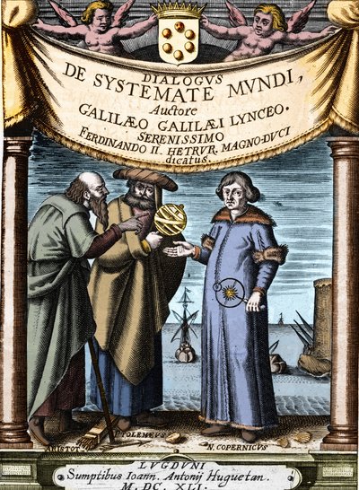 Aristote, Ptolémée et Nicolas Copernic (Nicolaus Copernicus) - Unknown artist