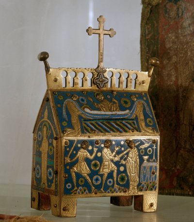 Reliquaire en émail, or et cuivre de Saint Thomas Becket (1118-1170), archevêque de Cantorbéry - Unknown artist