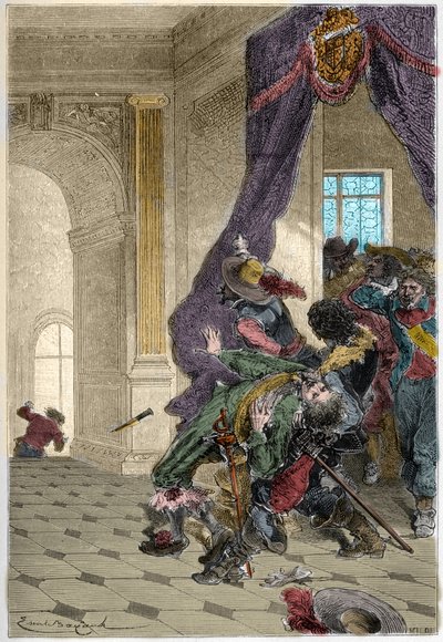 Assassinat du duc de Buckingham - George Villiers - Unknown artist