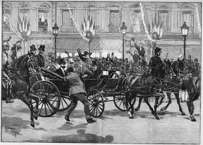 Assassinat du président de la République Sadi Carnot (1837-1894) par l