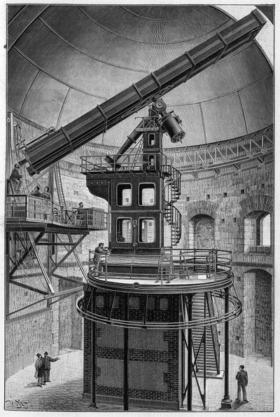 Lunettes astronomiques de M. Janssen, membre de l