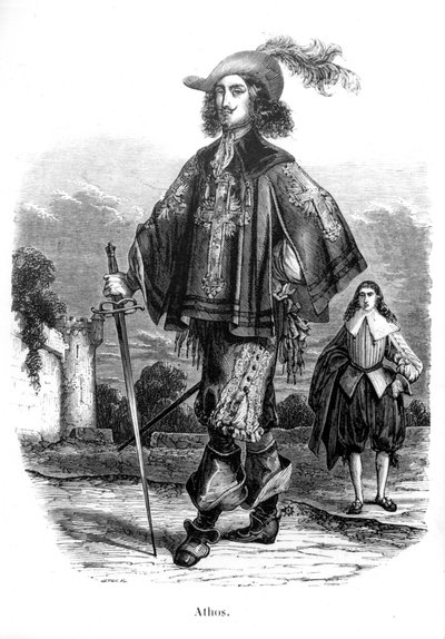 Athos - dans «Les Trois Mousquetaires» d