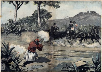 Attaque contre George Ier, roi de Grèce, et sa fille - 20 février - Unknown artist