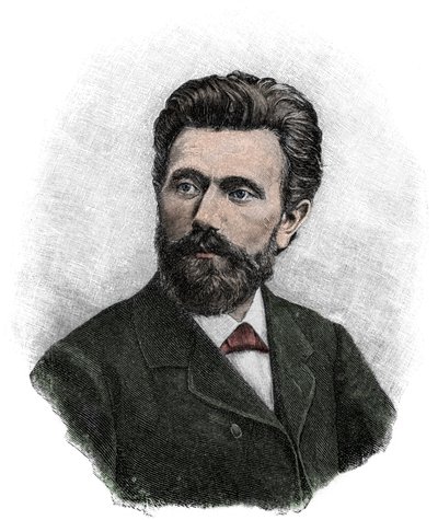 August Bebel (1840-1913), homme politique et écrivain marxiste allemand - Portrait d