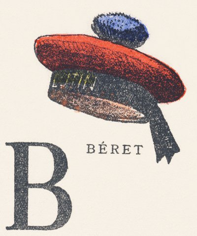 B : béret - Unknown artist
