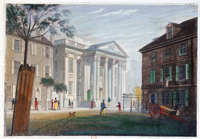 Banque à Philadelphie - Unknown artist