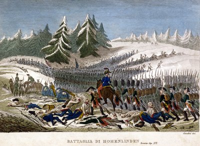 Bataille de Hohenlinden le 3 décembre - Unknown artist