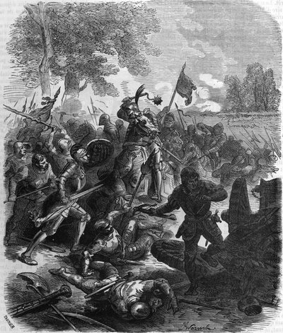 Bataille de Saint-Aubin-du-Cormier, 27 juillet - Unknown artist