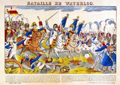Bataille de Waterloo (1815) - Unknown artist