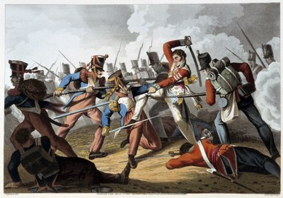 Bataille des Pyrénées - dans "Anecdotes historiques, militaires et navales..." par Edward Orme - Unknown artist