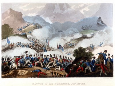 Bataille des Pyrénées, 28 juillet - Unknown artist